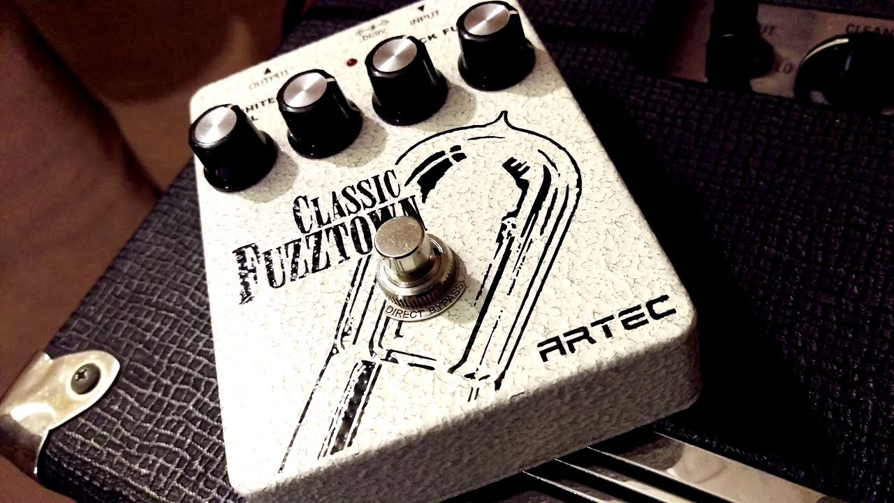 ギター ARTEC Classic Fuzz Town Artec Classic Fuzztown - YouTube