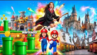 Marina e Elisa vão ao SUPER NINTENDO WORLD no EPIC UNIVERSE UNIVERSAL ORLANDO e Harry Potter World