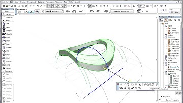 The ARCHICAD Shell Tool - Effects of modification of shell geometry