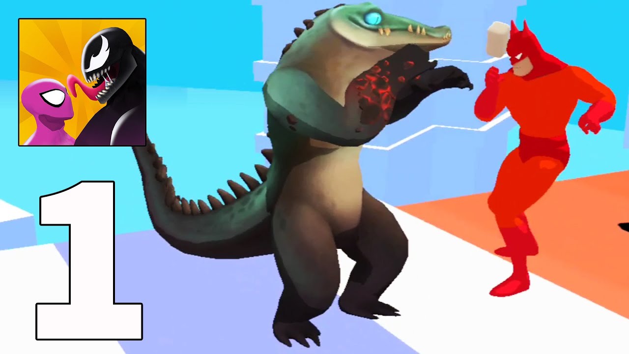 Symbiote Rush - Walkthrough All Levels iOS,Android