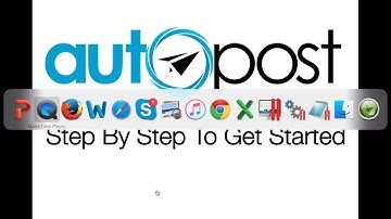 Autopost - Step by Step Setup For New User