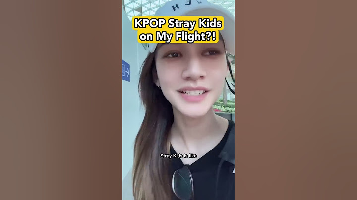 KPOP STRAY KIDS is on my FLIGHT 😳