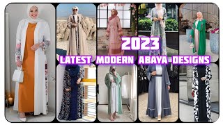 Latest Modern Abaya Designs 2023 | New Arbic Abaya | Dubai Abaya Design 2023 | #hijabstyle #burka screenshot 3