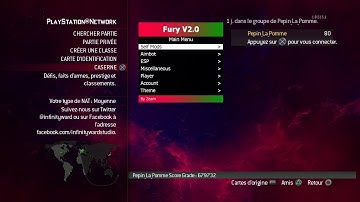 [MW3 / SPRX] Fury V2 HEN/CEX/DEX (ESP, Autowall, Nospread)