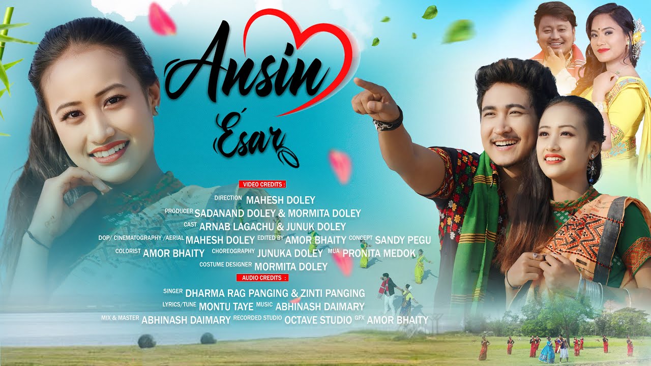 ANSIN ESAR 4K Official Music Video Arnab  Junuka  Zinti  Dharmarag   Mahesh  Sendy  2024