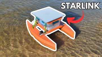 Autonomous Starlink powered R/C boat - control from anywhere!