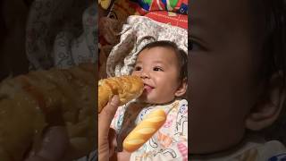 Baby eat emojis ? tiktok viral cute baby fyp asmr mukbang