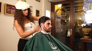 ASMR 💈Lady Barber “Sant’Anna”