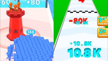 Count Master Vs Number Run Shooting| All levels| Android ios gameplay| New update