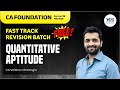 CA Foundation Quantitative Apt | FREE Fast Track Equations / Inequalities PYQs | CSVaibhavChitlangia