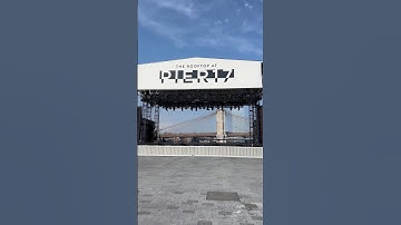 New York, The Stage at Pier 17 #shorts #stage #rooftop #music #concerts #show #live #newyork #pier17