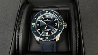 Blancpain Fifty Fathoms unboxing