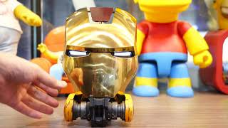 [4K] 7J Toys Bank - 1/1 Iron Man Mark3 Steel Inner Face Mask / 7J Toys Bank 라이프사이즈 아이언맨 마크3 마스크