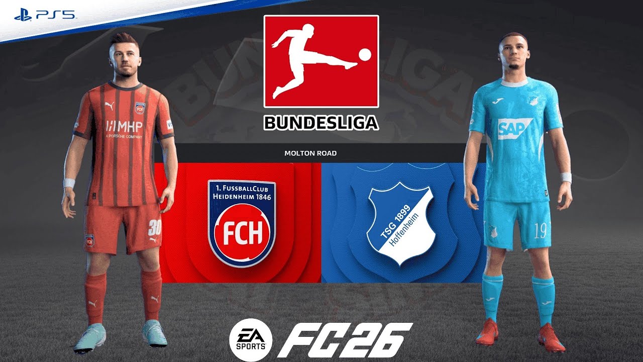 Heidenheim v Hoffenheim | Bundesliga 25/26 Matchday 25 | Match Simulation | FC 26 – PS5™ [4K]