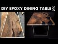 DIY Epoxy Dining Table Build—Part Two of Two—How to Woodworking