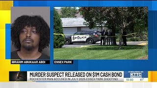 Murder suspect in Rochester released following posting of $1 million bond