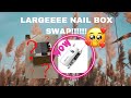 Nail box Swap with @dreamarienails  || MUST WATCH!!!