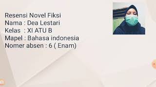 Resensi Novel Fiksi : Surat Kecil Untuk Tuhan