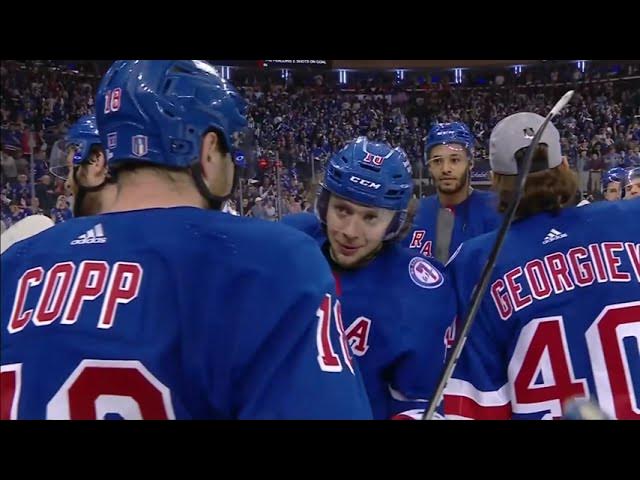 Postgame takeaways: Lafrenière, Panarin lead Rangers to rousing start