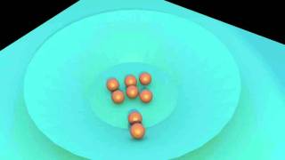 Marbles Falling into Bowl-Physics simulation