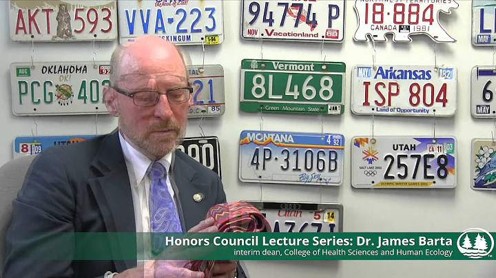 Honors Council Lecture Series -- Dr. James Barta
