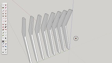 Sketchup snippets #5:  Making multiple copies with the move tool