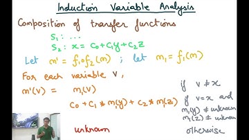 Compiler Design Module 123 : Induction Variable Analysis