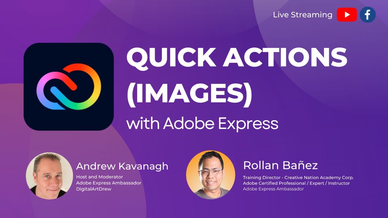 REWATCH: Quick Actions (Images) with Adobe Express