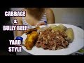 COOK WITH ME | CABBAGE &amp; CORNED BEEF (JAMAICAN STYLE)