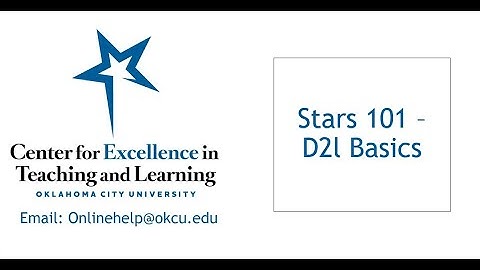 Stars 101 - D2L Basics