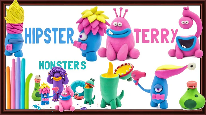 Hipster & Terry Monsters Clay Making - Hey Clay Mo...