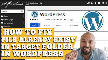 How to fix the “File already exists in target folder” error in WordPress? [STEP BY STEP]☑️