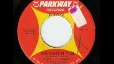 Thumbnail of this cant be true: by Eddie Holman