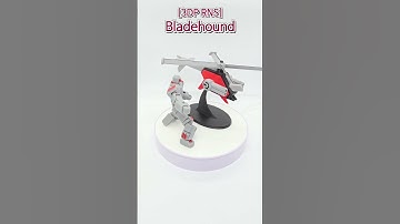 [3DP RNS] Bladehound (3D Printed Robot) #3D #printed #robot