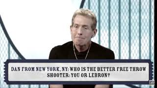 Skip Bayless Said He A Better Free Throw Shooter then LeBron Jame!!!