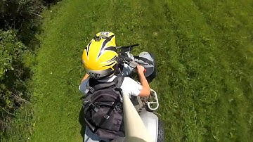 Polaris Predator 500 Wheelies and Drifts