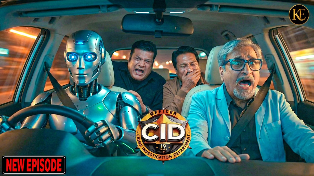 सालुंखे, दया और अभिजीत को रोबोट के साथ ड्राइविंग महंगी पड़ी | CID | सी.आई.डी. | Latest Episode