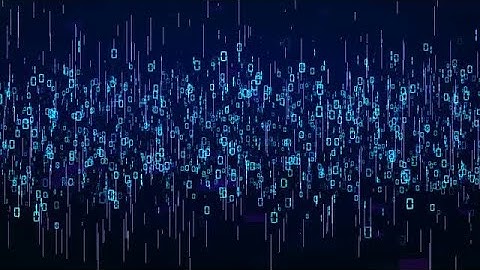 Matrix Code Background Stock Motion Graphics