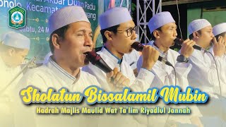 Sholatun Bissalamil Mubin | Hadrah Majlis Maulid Wat Ta’lim Riyadlul Jannah
