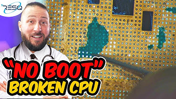 😍Dr. Ben: Repairing an iPhone 13 Pro with “No Boot” (Damaged CPU Surface)