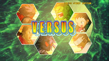 Marvel vs Capcom 2: Strider Hiryu, Dan, and Blackheart acarde playthrough