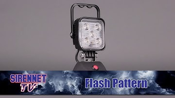Flash Pattern: Code 3 Portable LED Worklight