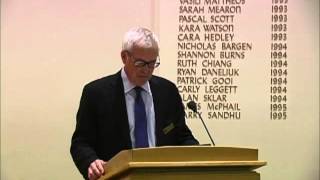 SJR Home Coming 2013 - Honouring John Barsby