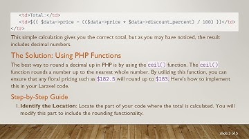 How To Fix Laravel Decimal Number Problem in Your Pricing Calculations