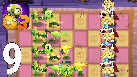 Plants vs Zombies 3 Gameplay Walkthrough Part 9 - Devour Tower Level 6 [iOS/Android Games]