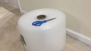 Save money on heat/cooling all year! 3 ways cheap insulation & bubble wrap for outlets & windows