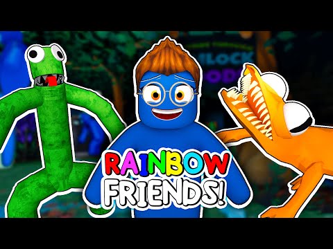 ME TRANSFORMEI EM RAINBOW FRIENDS! 🌈