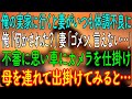 【スカッとする話】俺の実家に行くと妻がいつも体調不良に。俺「何かされた？」妻「ゴメン、言えない…」不審に思い車にカメラを仕掛け、母を連れて出掛けてみると…【朗読・心にしみる話】