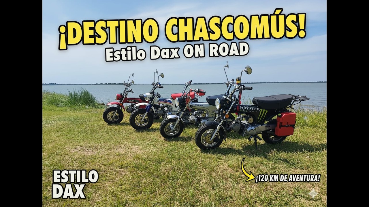 Se puede viajar en una dax? Fuimos a Chascomus y vean lo que paso..
