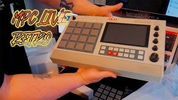 AKAI MPC LIVE II RETRO EDITION UNBOXING | FIRST SAMPLE BEAT